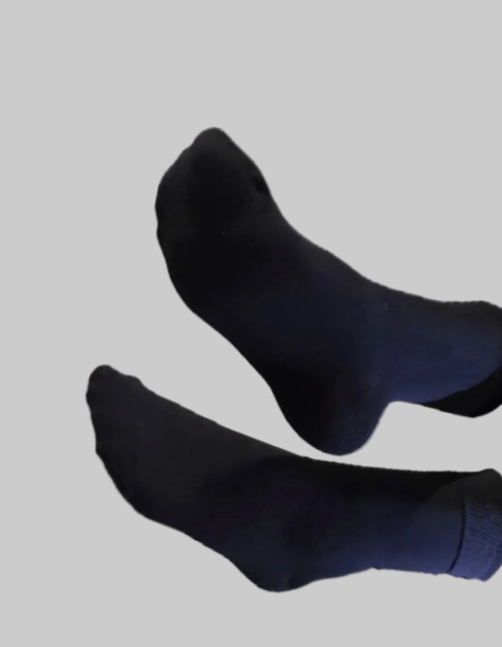 Unisex Breathable Thin Cotton Socks Casual-Black